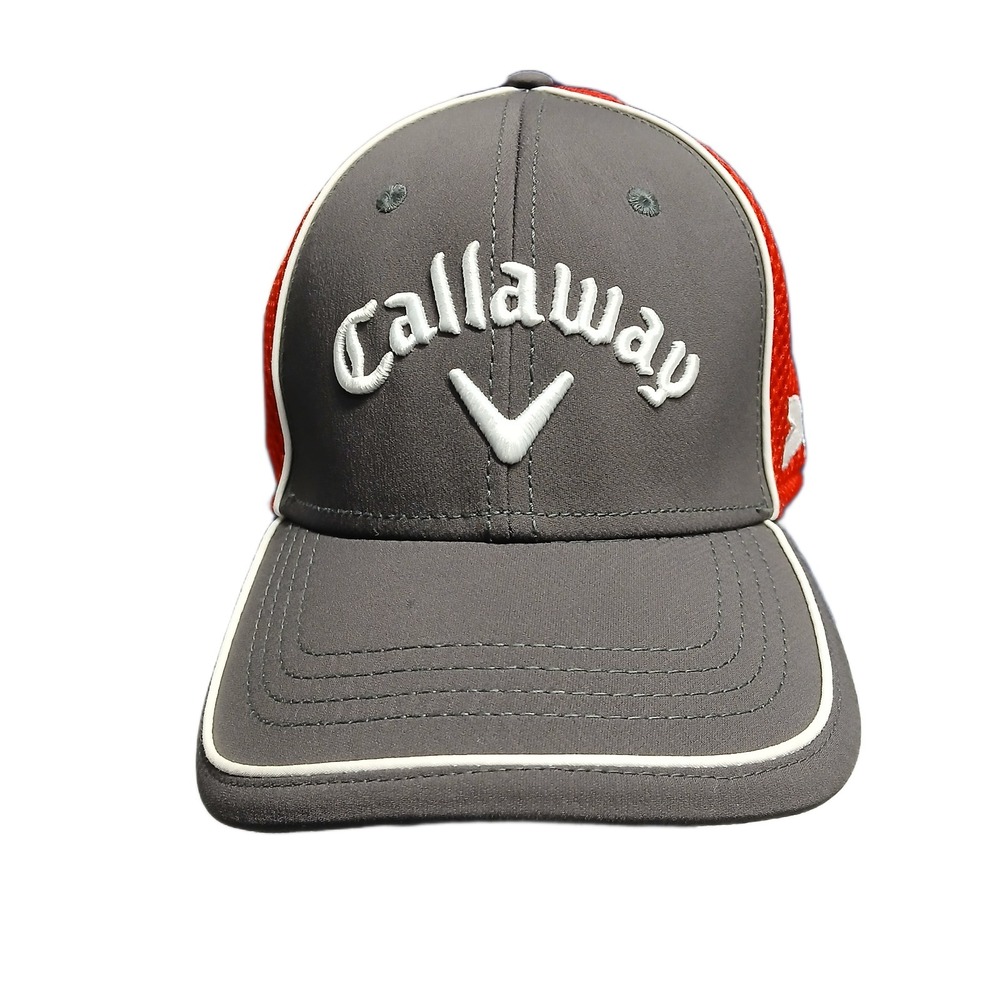 Callaway Odyssey XR Bomb Golf Hat Mens S/M Multi Tour Authentic Mesh Back Fitted